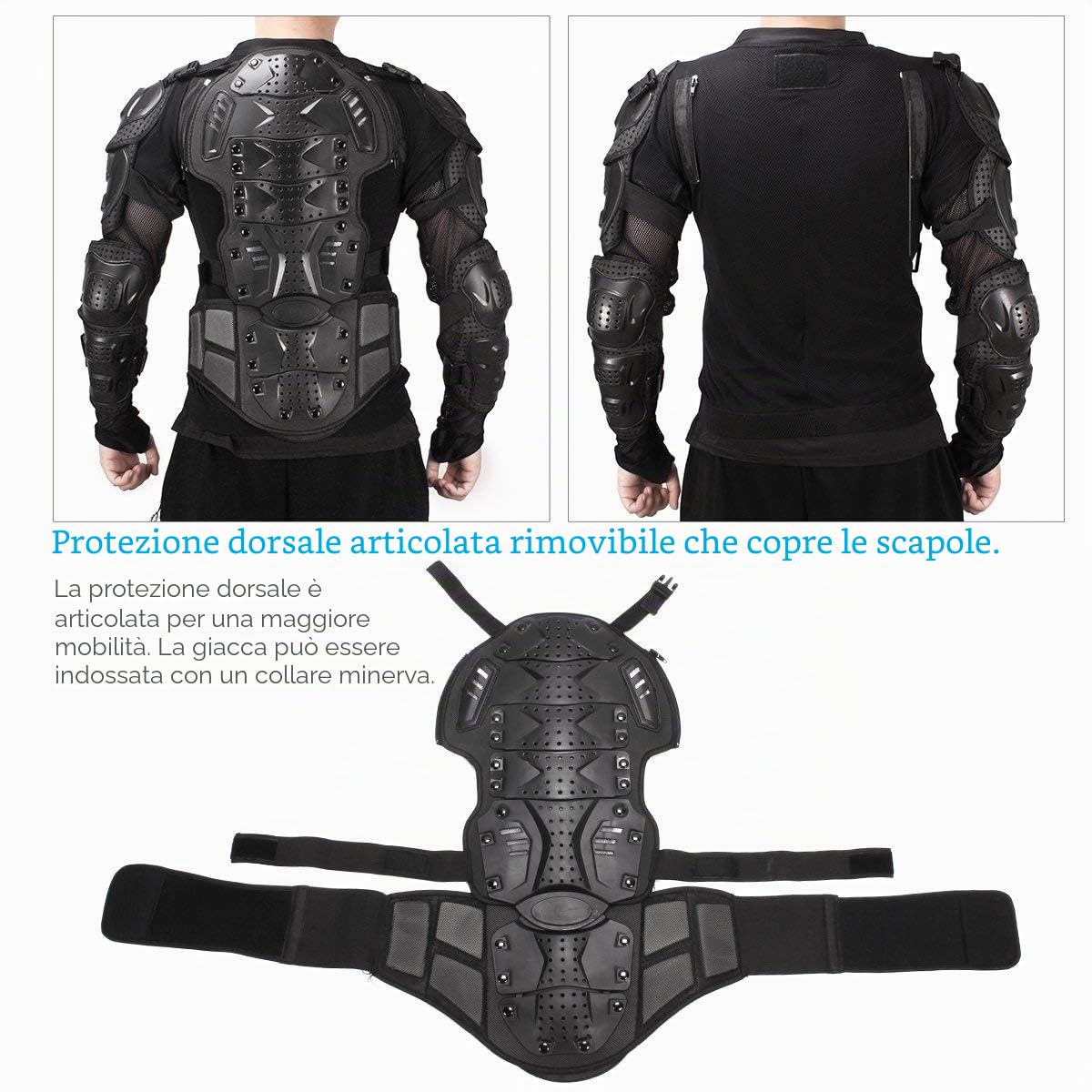 Giacca protettiva GES per moto