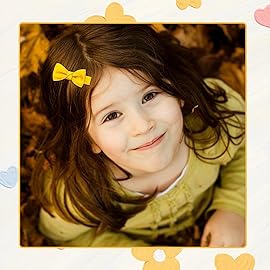 Hair Bows for Girls, 40PCS 1.8 Fully Lined Hair Clips, Alligator Hair Accessories for Kids and Teens (20 Colors in Pairs)