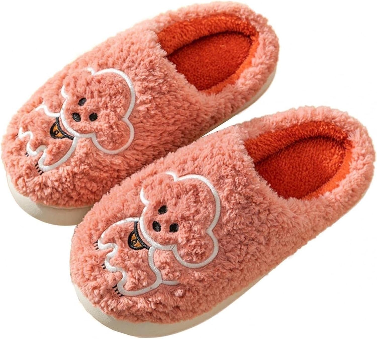 [ZKYSO] スリッパ 室内 レディース ルームシューズ コットンスリッパ 暖かい 室内履き冬の ピンク 可愛い 室内用 旅行用