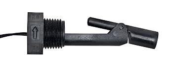 Madison M7750 Plastic Side-Mounted Liquid Level Float Switch, 30 VA SPST, 1/2" NPT Male, 100 psig Pressure