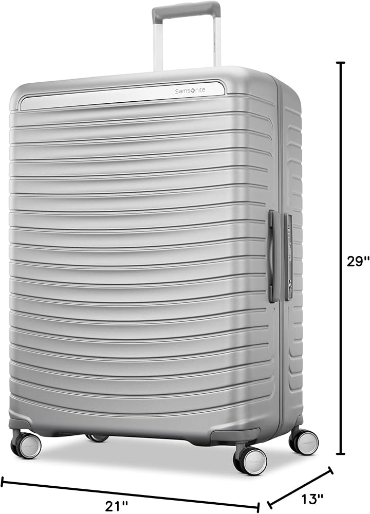 Samsonite Zipplus Spinner 20インチ シルバー Samsonite Framelock Max Hardside Luggage with Spinner Wheels