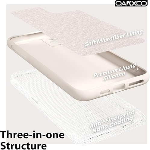 Miniatura 5 de oakxco Funda para iPhone 11 Pro Max de silicona líquida, gel de goma suave, elegante, delgada, delgada, TPU mate, funda lisa con cubierta de lente