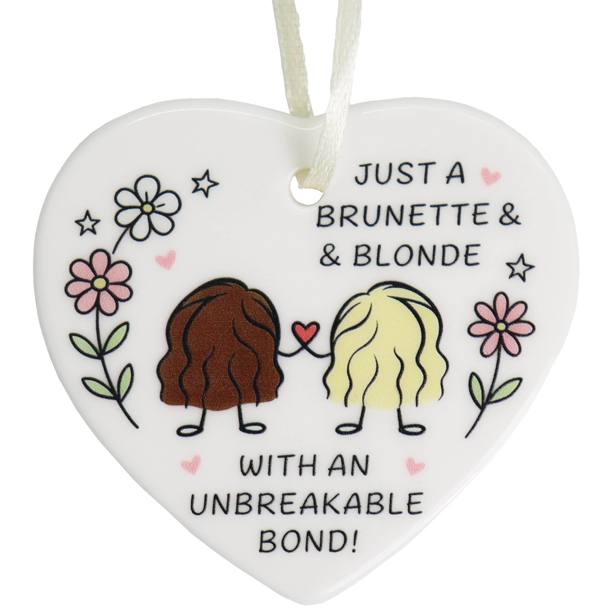 Friend Gifts for Women Friends Female, Bestie Friendship Gifts Women's Unique Sentimental ceramics plaque Gift, Special Personalised Presents, Bestfriend Womens Little Birthday Christmas Best Present