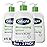 Cetaphil Face & Body Moisturizer, Hydrating Moisturizing Lotion for All Skin Types, Suitable for Sensitive Skin, NEW 8 oz Pack of 3, Fragrance Free, Hypoallergenic, Non-Comedogenic