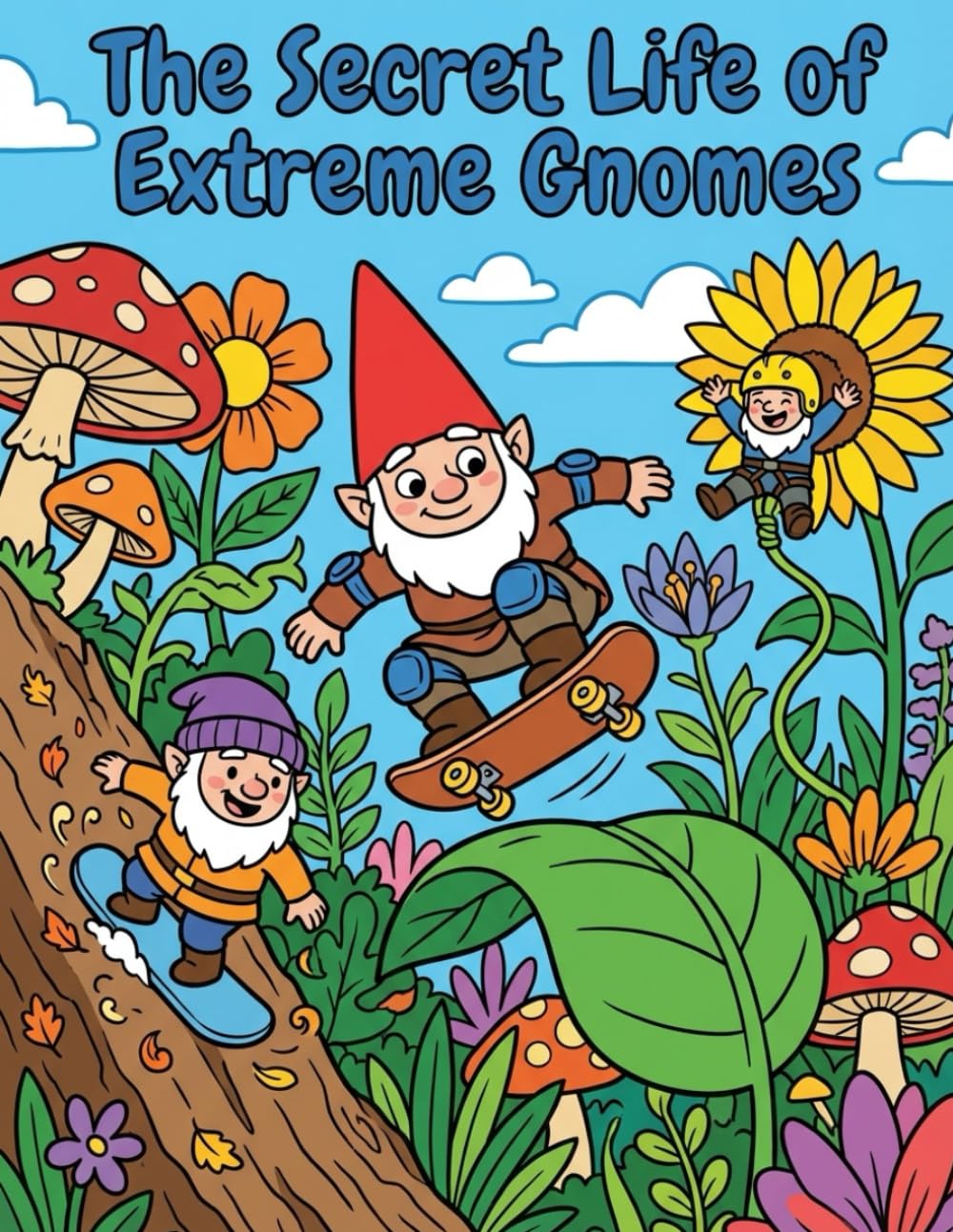 The Secret Life Of Extreme Gnomes: Colouring Adventure
