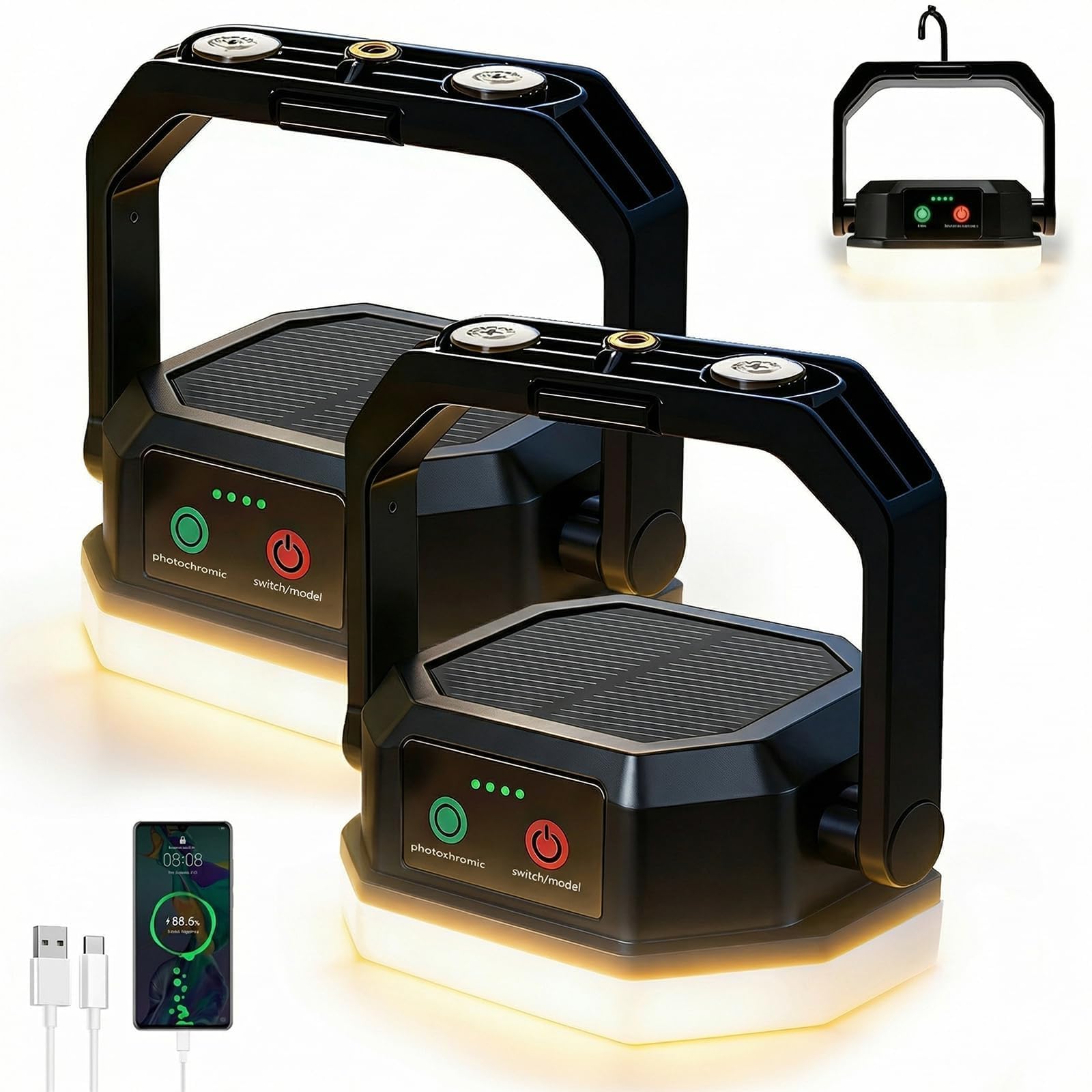 SyouHome Lanterna portatile di campeggio del LED