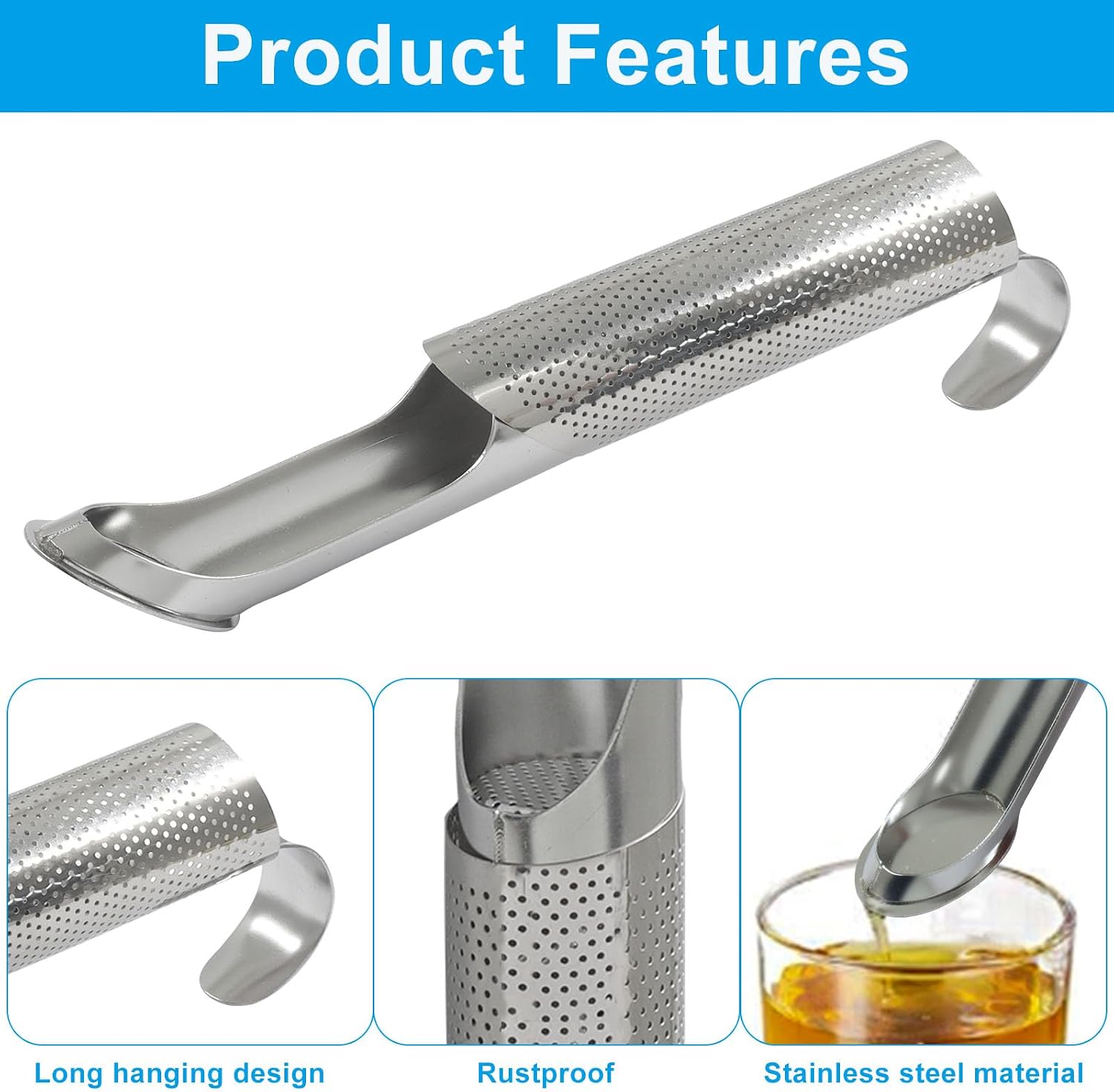 Stainless Steel Tea Diffuser, 1 Pack