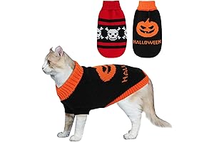 2 Packs Halloween Cat Sweater