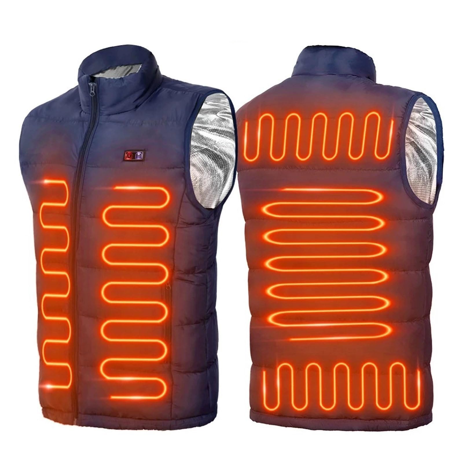 Gilet chauffant d'hiver veste electrique pour randonnee et marche