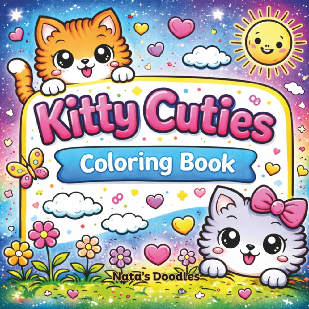 Kitty Cuties: Coloring Book