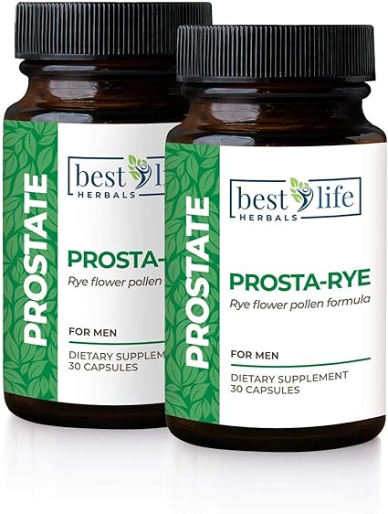 Amazon.com: Prosta-Rye Natural Prostate Supplement for Men That are ...