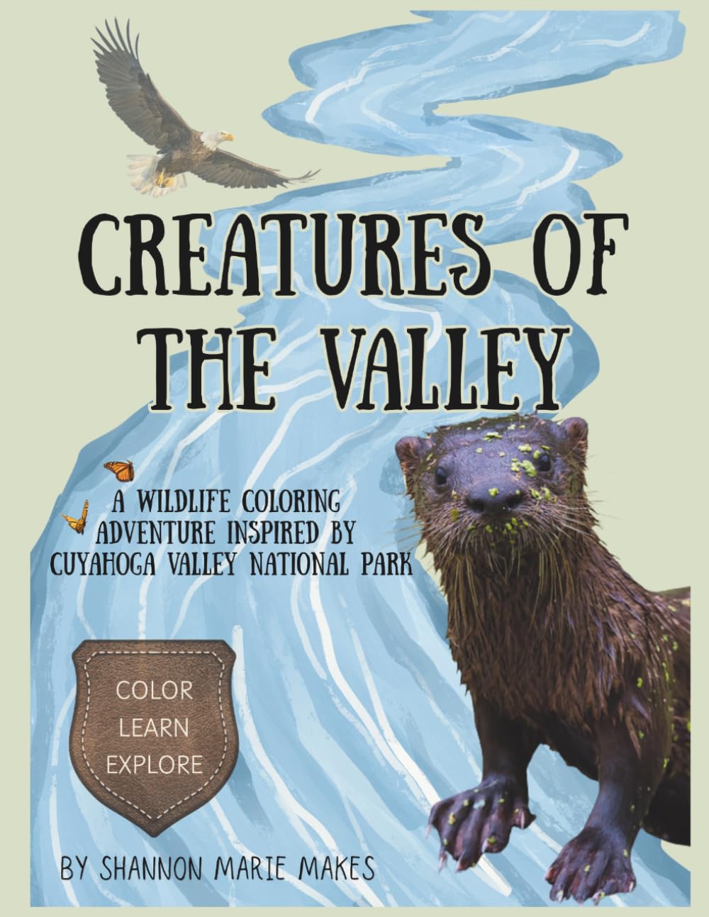Creatures of the Valley: A Wildlife Coloring Adventure Inspired by Cuyahoga Valley National Park