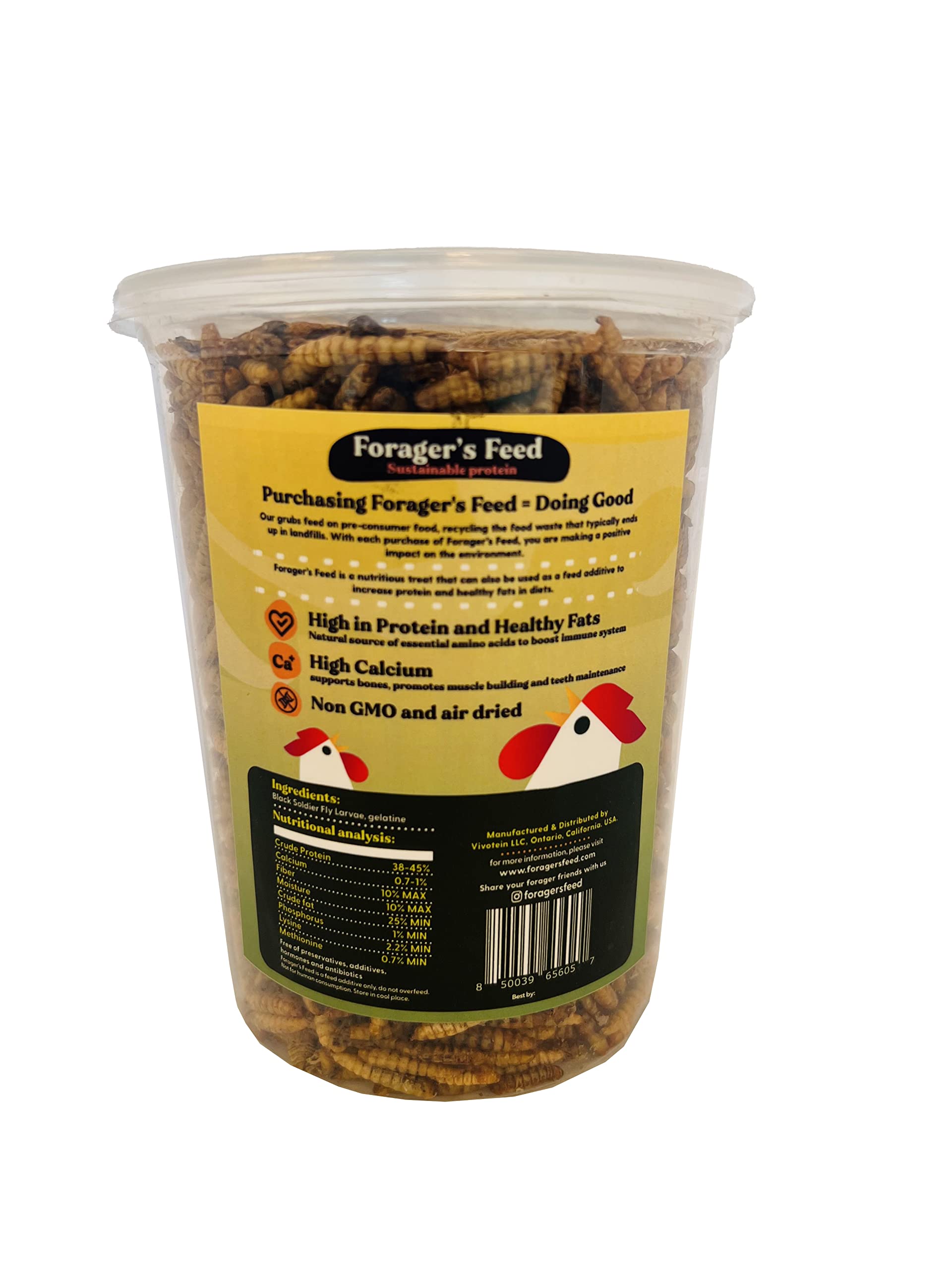 Foragers Feed Peck & Play - Chicken Treat Cup