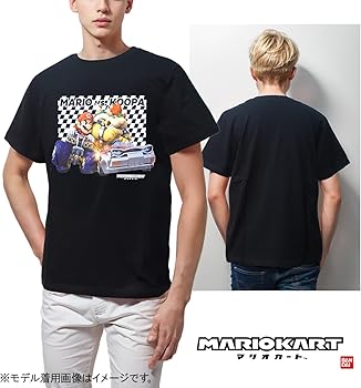 Amazon | [ファインプラス] Tシャツ 半袖 マリオカート マリオ クッパ