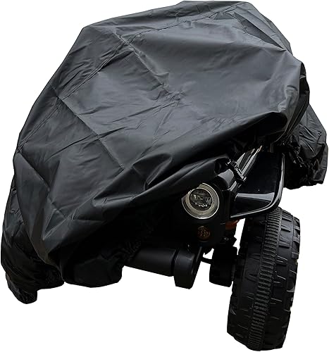 Funda para automóvil grande para niños, cubierta impermeable para ruedas eléctricas fuera del automóvil de juguete eléctrico para niños, 4 ruedas,