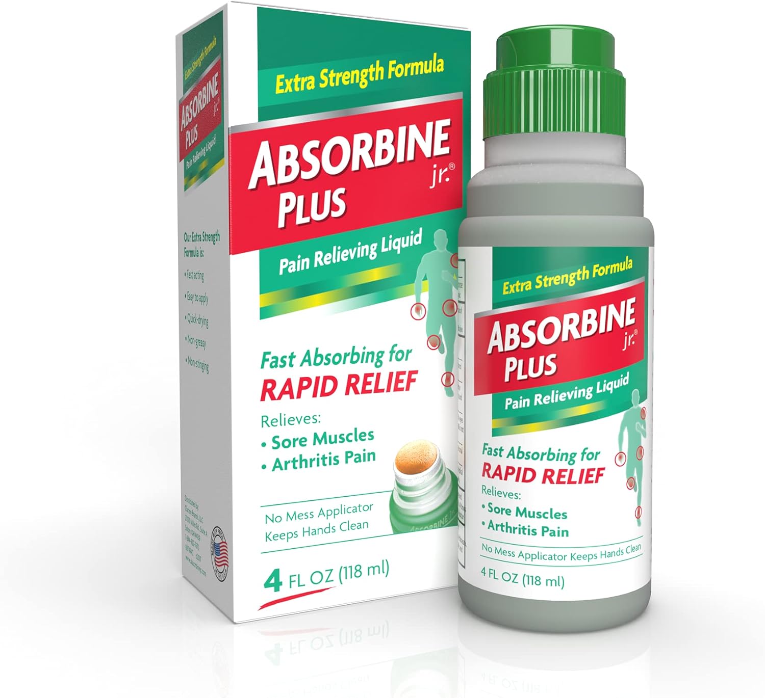 Buy Absorbine Jr. Extra Strength Pain Relieving Liquid, Liquid Pain