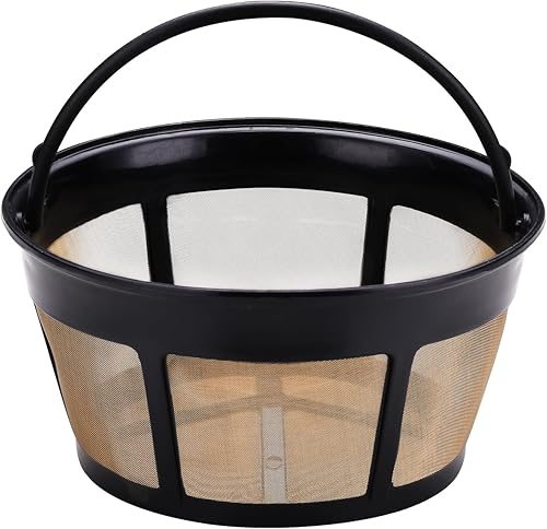 Filtro de café reutilizable, se adapta a Mr. Coffee de 10 a 12 tazas para cafetera, para cesta de filtro de café Mr Coffee (1 unidad)
