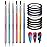 Artdone Nail Striping Tape Lines Kit With Nail Art Pens Dotting Tools And Liner Brushes For Gel Polish Small Detail Drawing Design Paint