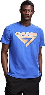 GAME 7 Men's Short Sleeve Lightweight Crew Neck Cotton T-Shirt Win Or Go Home (Pack of 1)