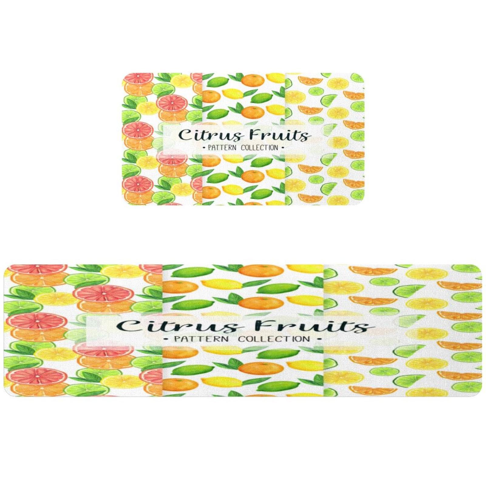Tapis de cuisine lavables et antidérapants lot de 2 pour sol sécurisé et propre