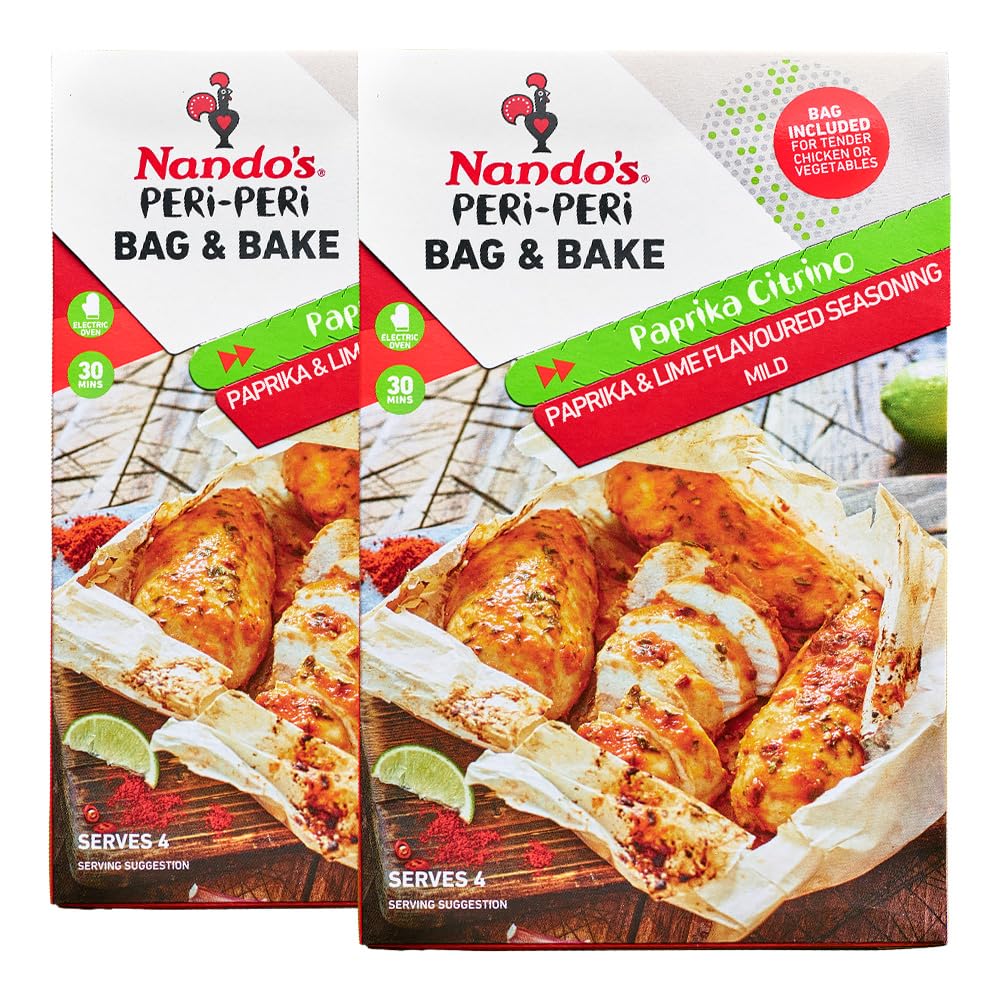 See full amazon price history chart for Nandos Peri Peri Bag & Bake - Paprika Citrino 20 g, Pack of 2 Nandos Peri Peri Bag & Bake - Paprika Citrino 20 g, Pack of 2 (B0CHDZ8TXQ) Amazon Price History, Amazon Price Tracker