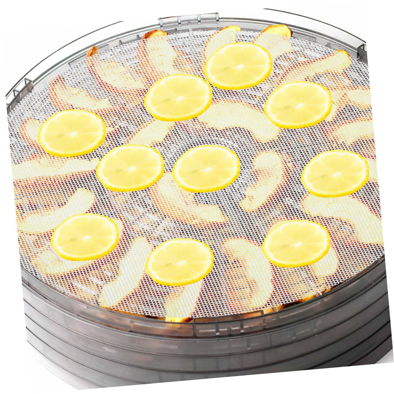 MAGICLULU 3 Juegos 3 Juegos De Almohadilla De Secado Deshidratador De Frutas Estera De Silicona Alfombrillas Para Secadora De Alimentos Almohadilla Para Secadora De Alimentos 10 Uds * 3