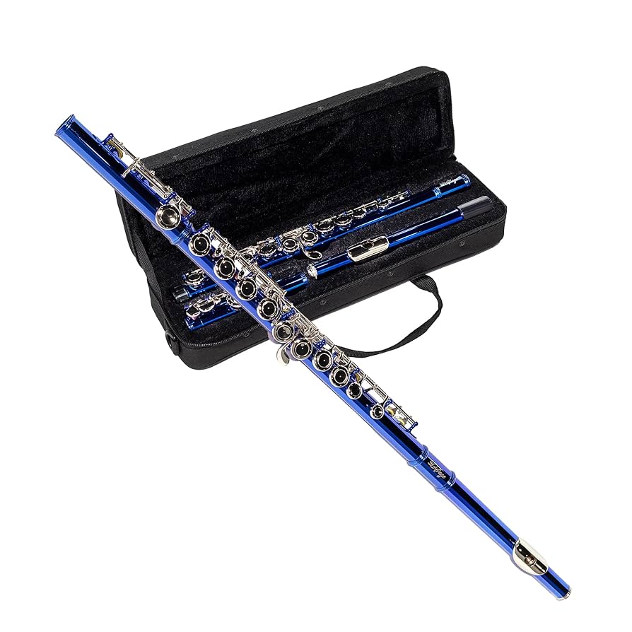 【値下げ】フルート Amazon | LeSage Blue C長調フルート 16キー クローズドホール