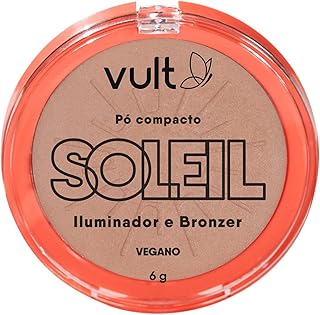 Vult Iluminador e Bronzer Soleil Pó Compacto 6g