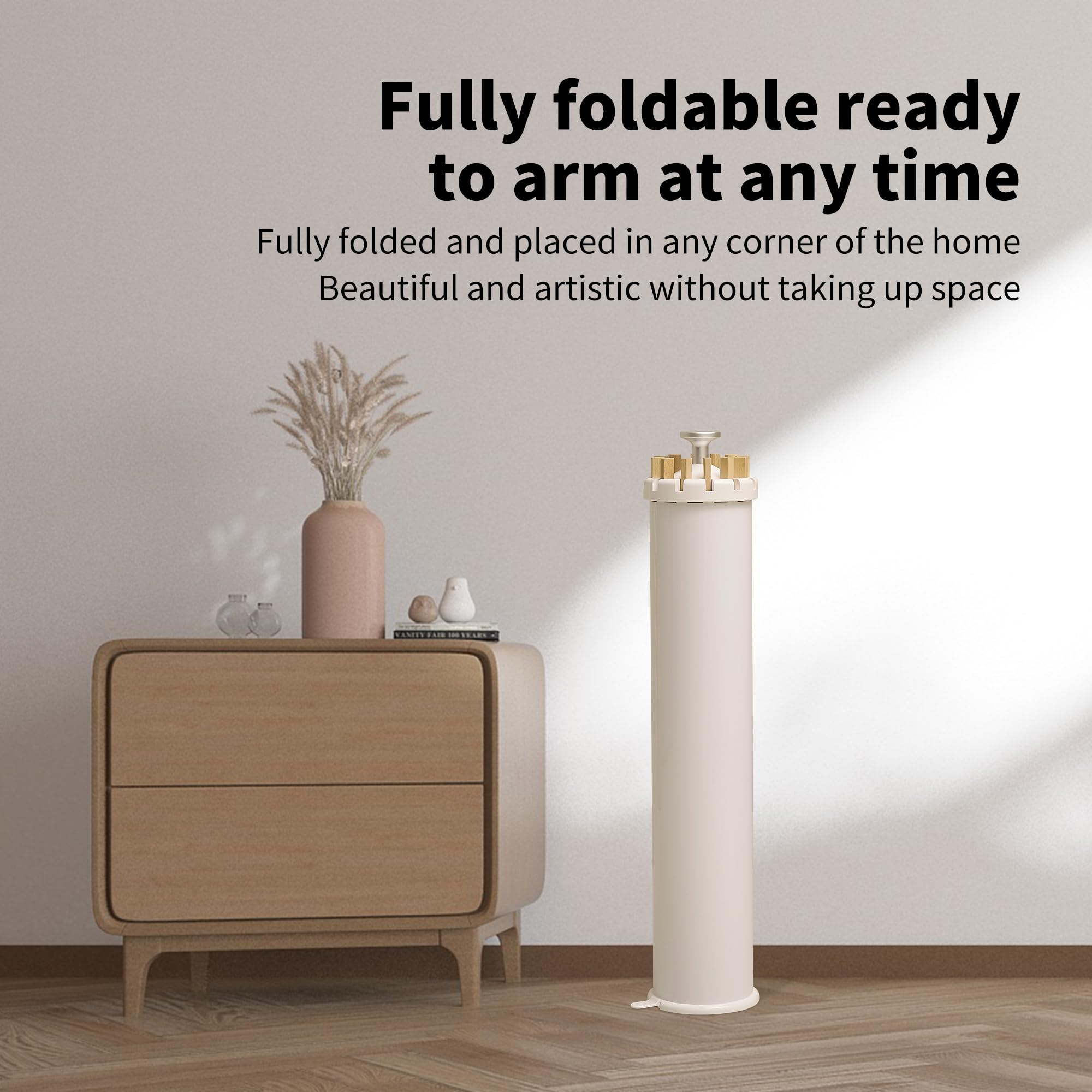 RFOUO Clothes Drying Rack Tripod,Laundry Hanger Dryer Rack,Portable Drying Rack,Outdoor Clothes Rack-Drying Rack Clothing Laundry Bedroom Household Wooden-16rods: 4 Legs Wooden-12rods Standing