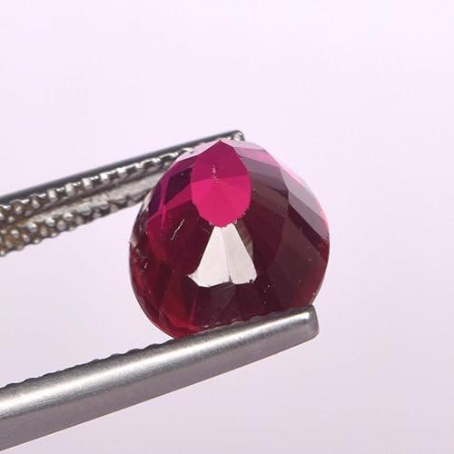 Miniatura 3 de Real Gems 6.00 quilates Trnaslucido Natural Rojo Kunzite Suelta Gema de Kunzite ovalada certificada para la fabricación de joyas