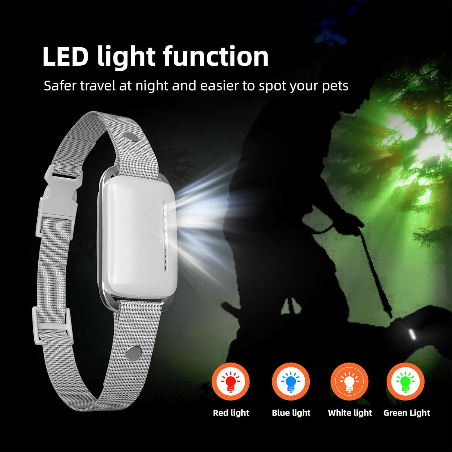 2026 New Dog Training Collar with Remote, 3280ft Range, Waterproof Rechargeable Dog Electric Training Collar, 3 Training Modes with Voice Recording, Vibration, Safe Shoc, LED Light, Waterproof