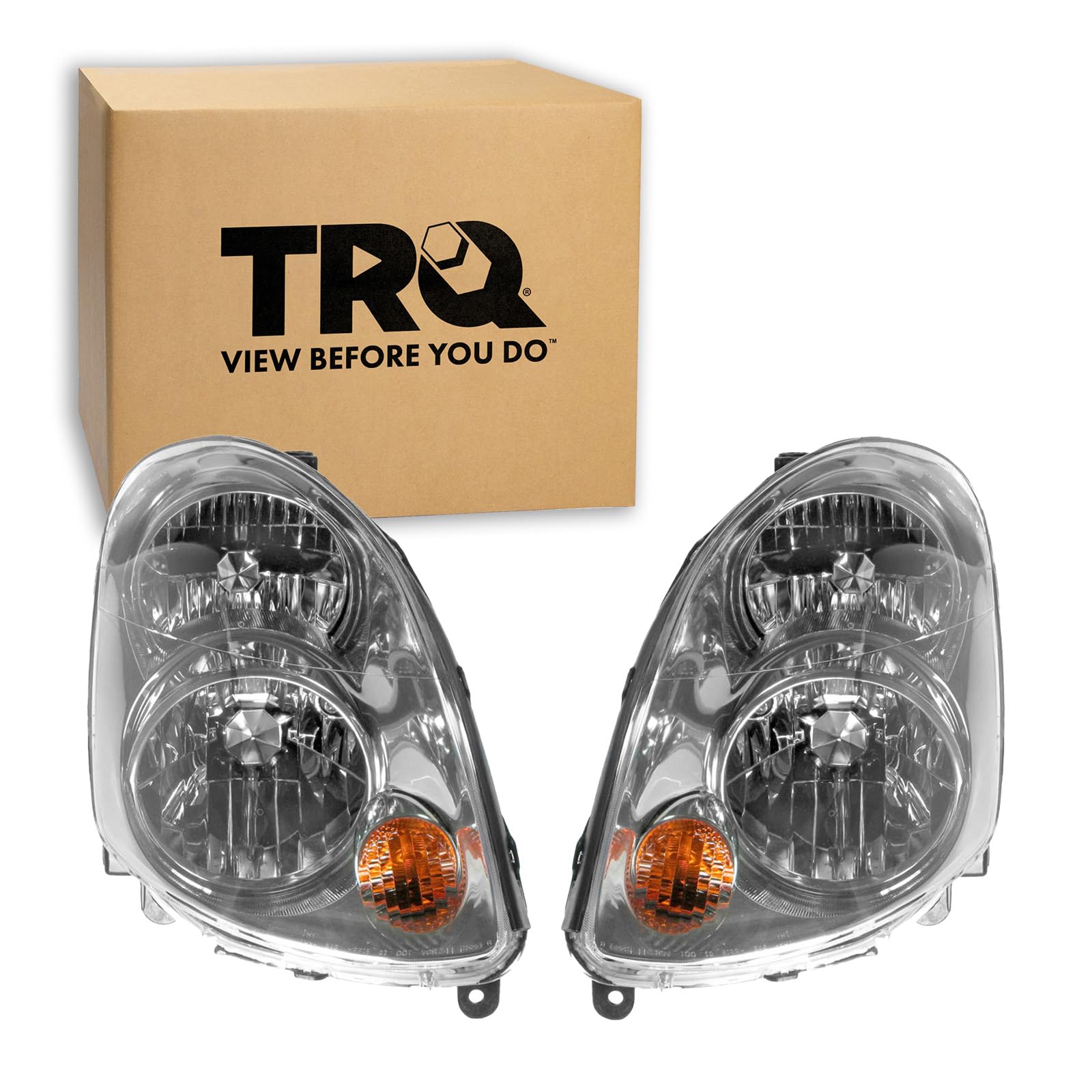 TRQ Headlight Assembly Set IN2502112 IN2503112
