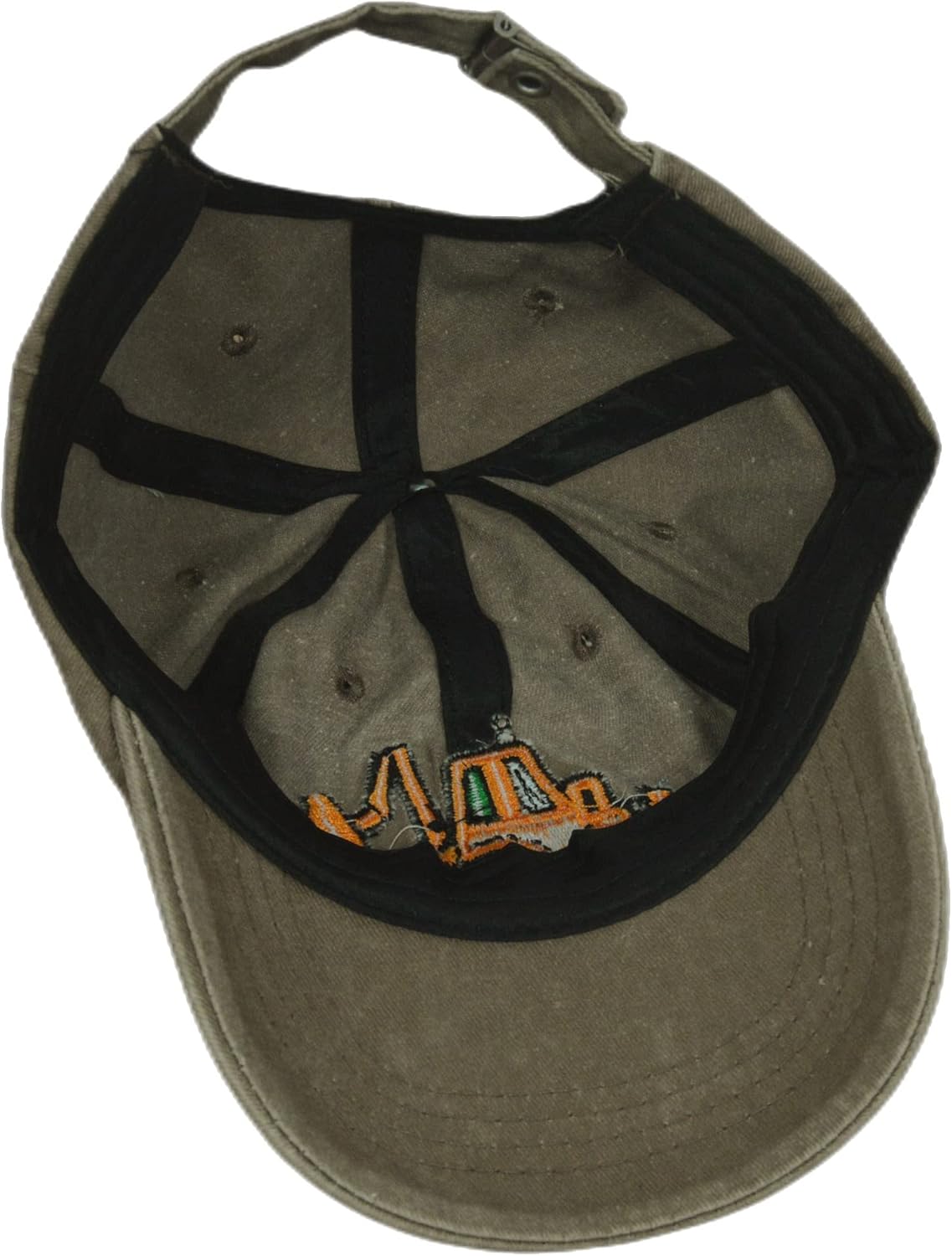 Excavator Toddler Baseball Hat, Embroidery Adjustable Kids Baseball Boys Cap Big Brother Present Age 2-8 - Image 5