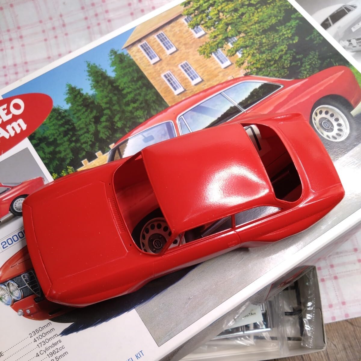 訳あり品 1/24 自動車プラモデル ジャンク4点 Amazon | ジャンク品グンゼ産業1/24 アルファ ロメオ 2000GTAm