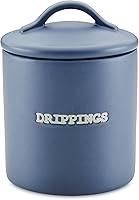 Vista 10 de Ayesha Curry Ceramics - Tarro de grasa de tocino, 21 onzas, ancla