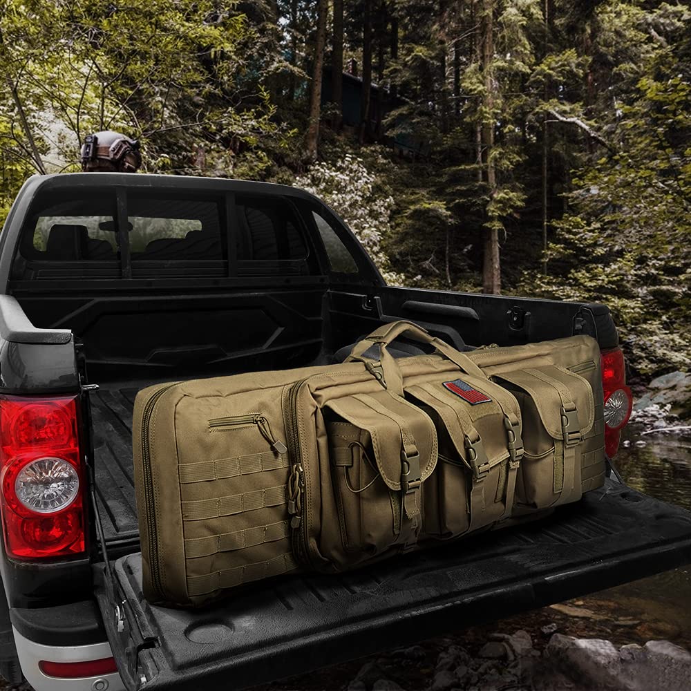 SINSEN Soft Rifle Case, Gun Bag for AK AR15 Pistol Shotgun Bullpup