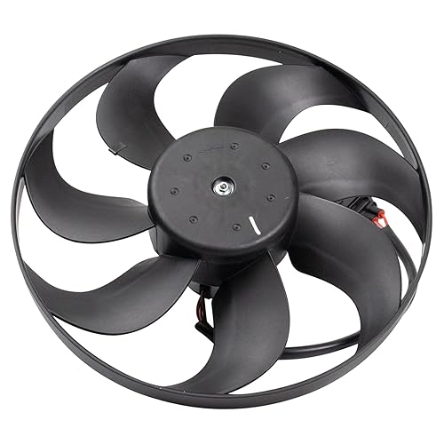 Vista 154 de TRQ Conjunto de ventilador de refrigeración dual compatible con Infiniti EX35 2009 FX35 FX50 2007-2008 G35 2008-2013 G37 2012-2013 M35h 2014-2015