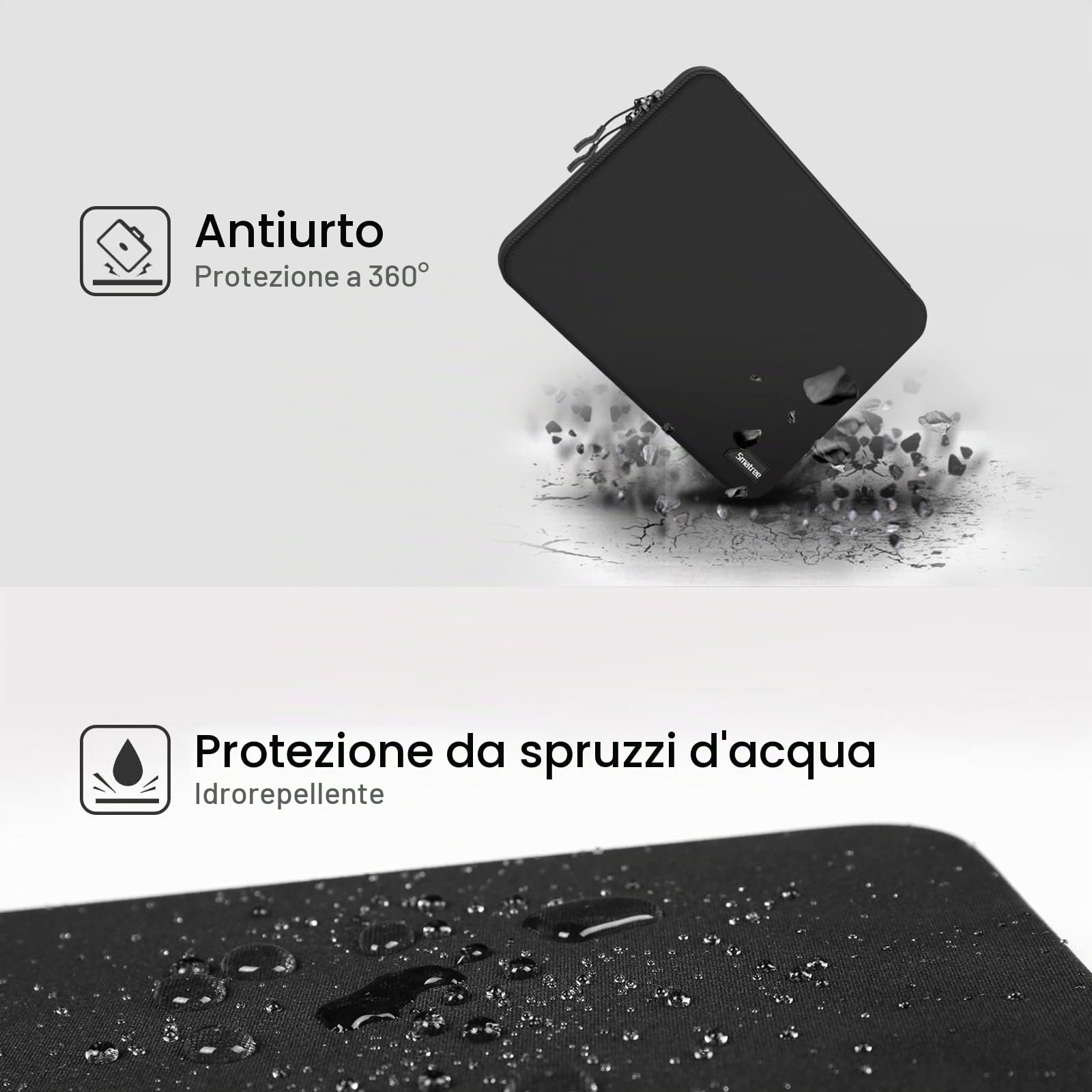 Smatree Custodia rigida per laptop, compatibile con LG Gram da 17 pollici, custodia LG Gram Notebook (non adatta per altri laptop da 17 pollici)