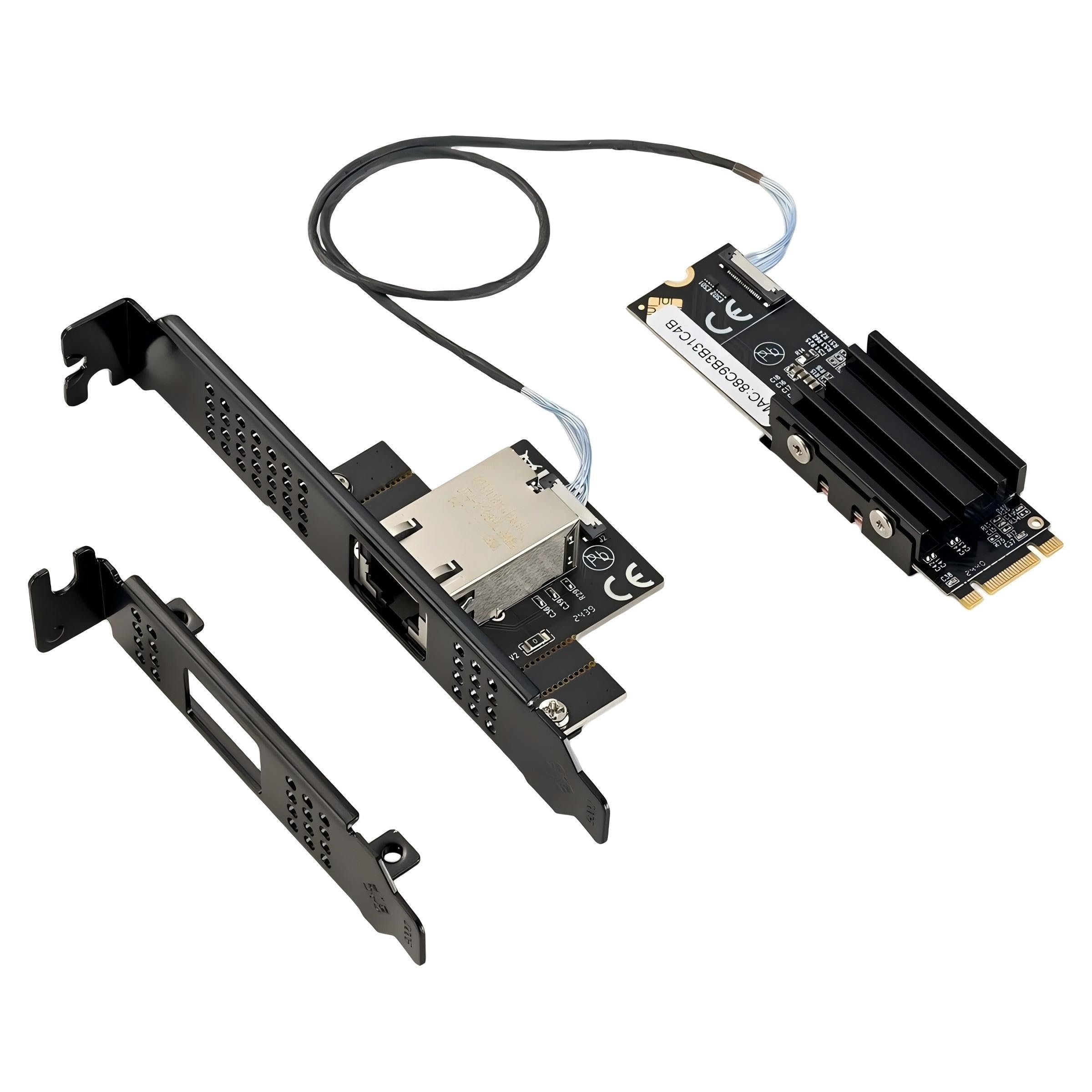 Amazon | Marvell AQC113 M.2 to 10GbE RJ45 ネットワークカード