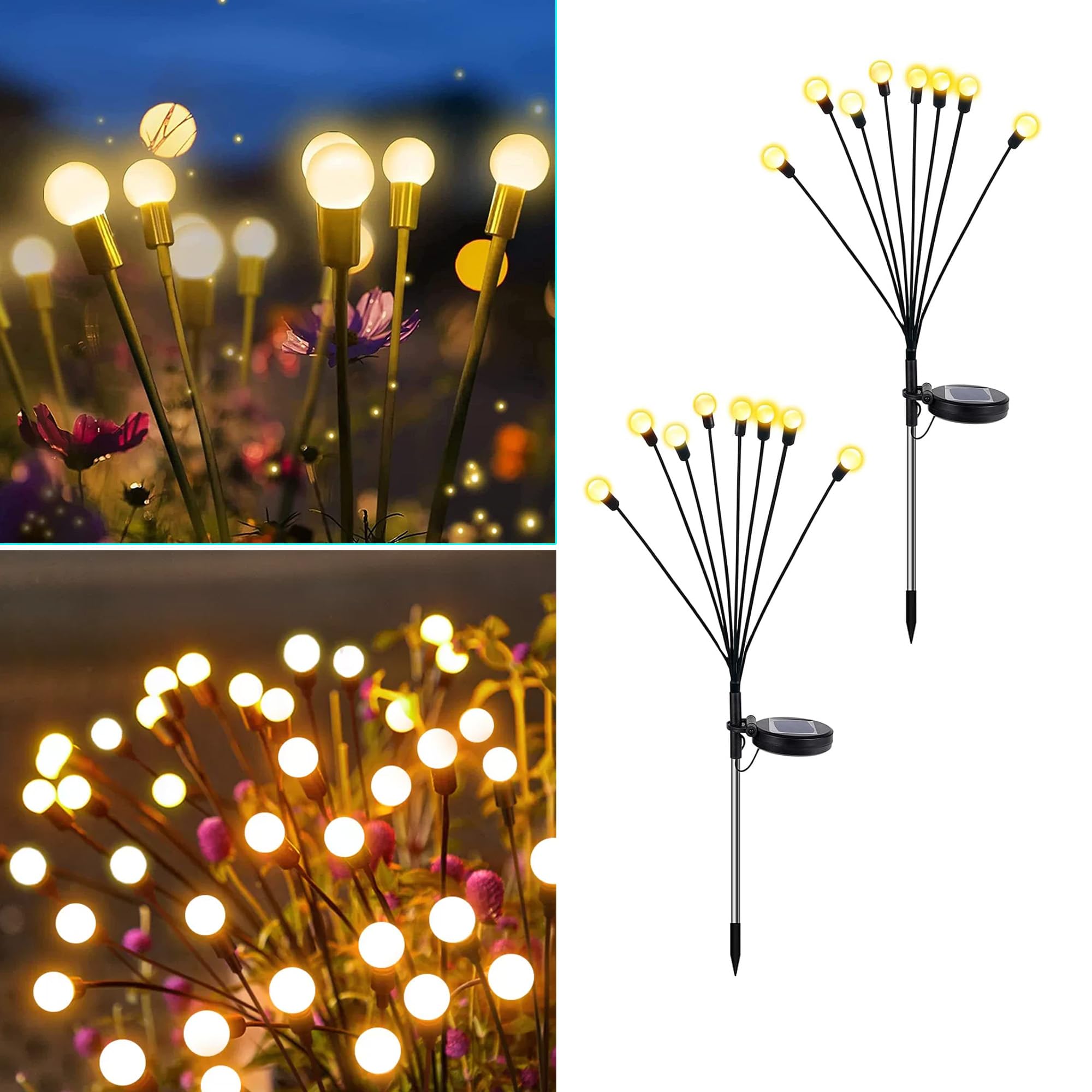 Solar LED Garden Lights Review 2024: 16-Light Pack