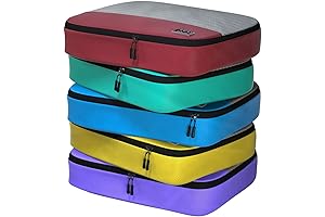 5-Piece Packing Cubes for Easy, Organized Travel