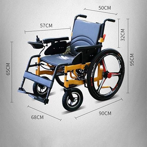 Miniatura 7 de NEOCHY Silla de ruedas portátil inteligente plegable de mano  cuidado eléctrico silla de ruedas eléctrica