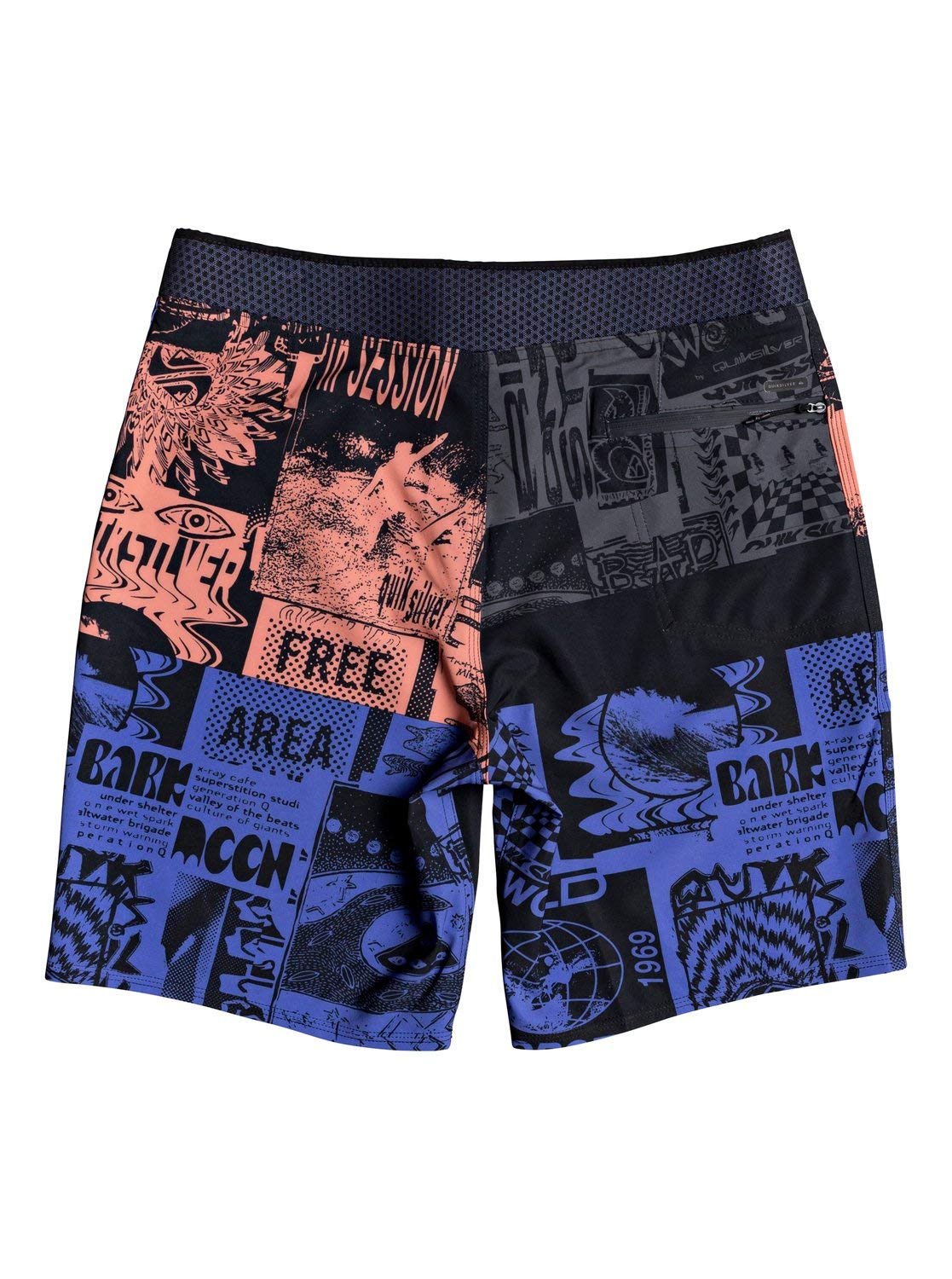 Quiksilver Mens Highline Vortex 19" - Board Shorts for Men Boardshorts