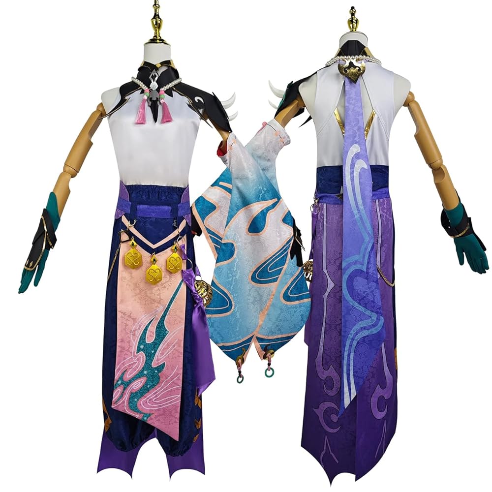 Amazon.co.jp: [LAOMI] 原神 魈 ショウ コスプレ衣装 豪華版