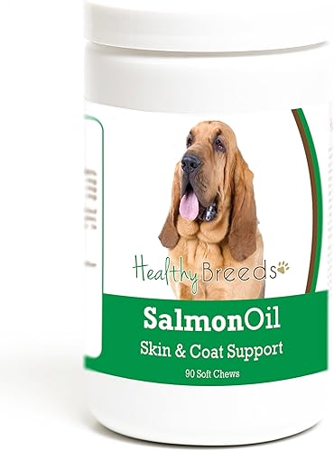 Miniatura 282 de Healthy Breeds Golden Retriever - Aceite de salmón masticable suave, 90