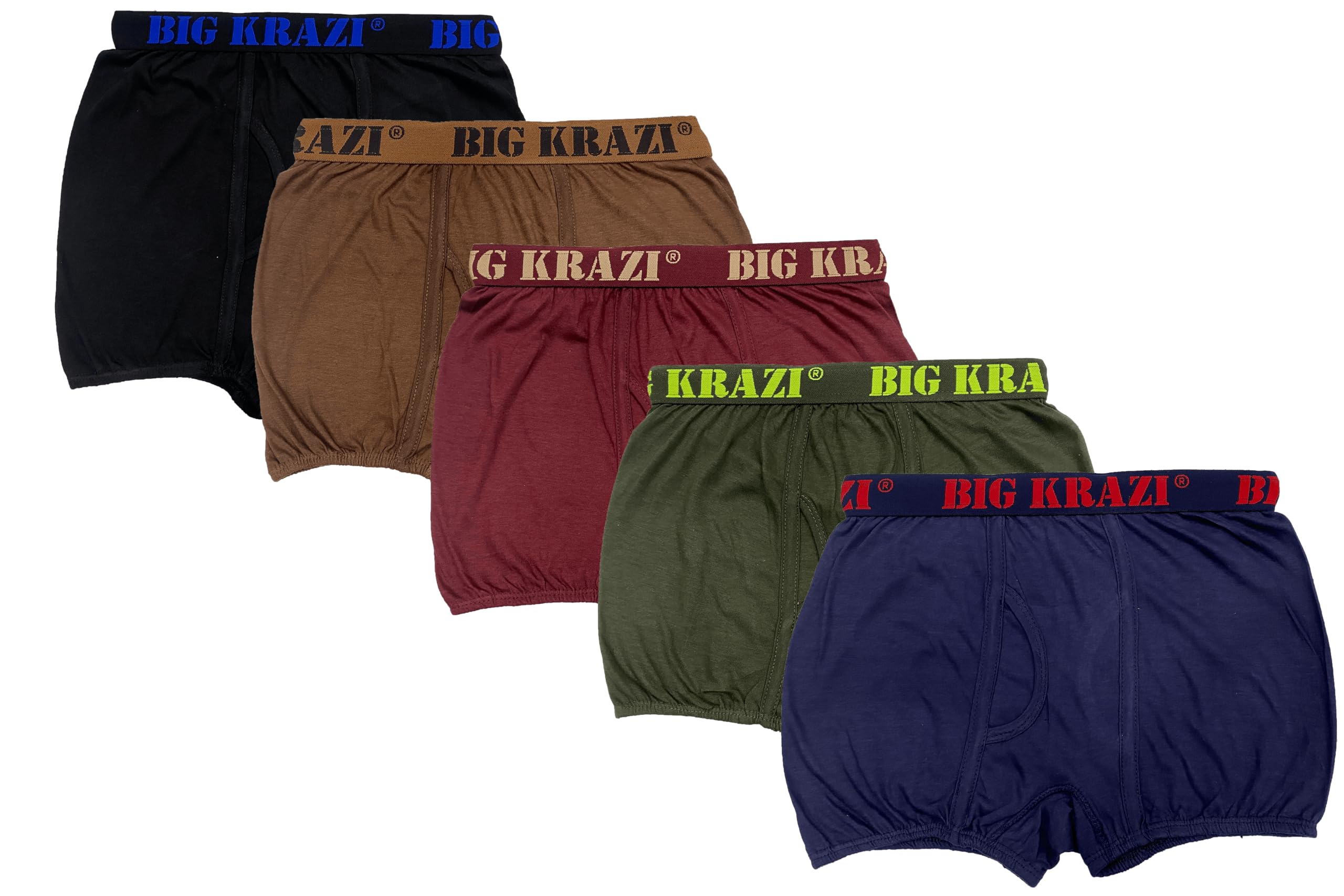 big krazi Men's Brief | Underwear | Innerwear | Undergarments for Men's, Gent's, Boy's | Cotton Innerwear | Pack of 5-picture-20