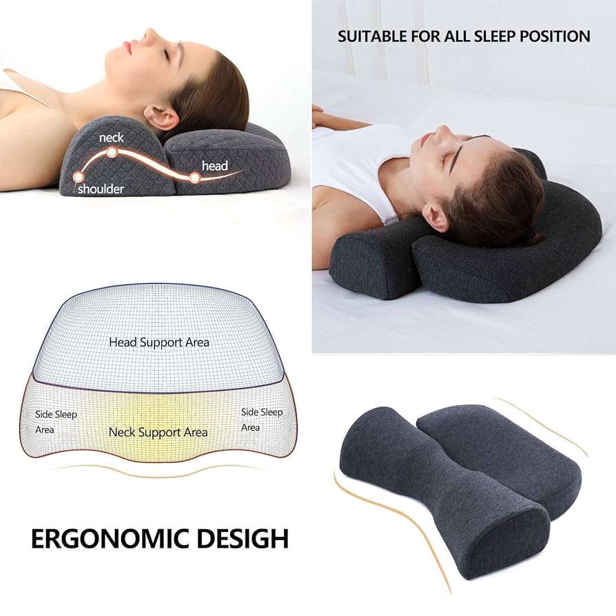 Amazon.com: Yadlan Ergonomic Pillows for Sleeping