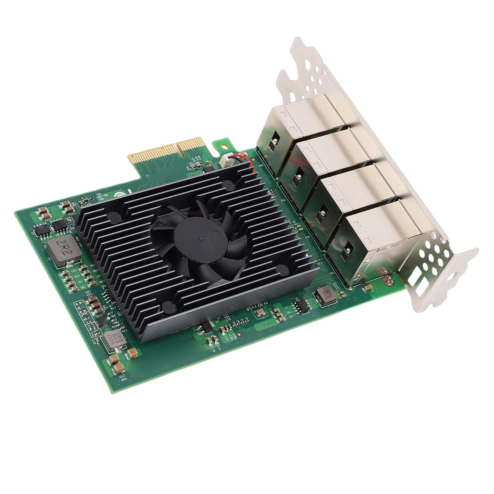 Zunate Karta Adaptera Sieci Ethernet Efektywne Odprowadzanie Ciepła 8 Portów Gigabit PCI Express dla Serwerów Urządzenia do Gier Stacje Robocze
