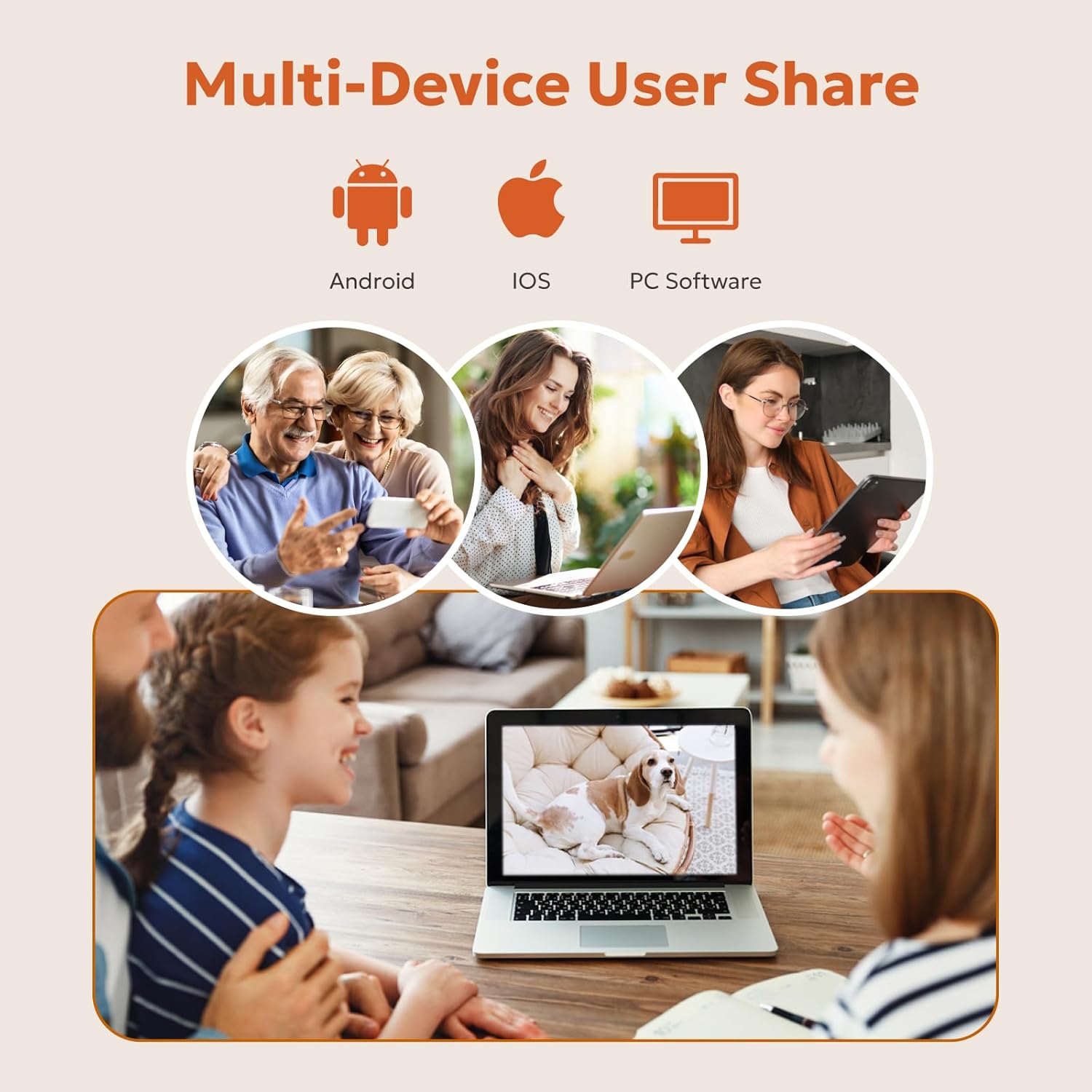 owltron 2K Indoor Camera 2 Pack, 2.4GHz Home Security Cameras for Baby & Elder, Motion Detection, Night Vision, 2-Way Talk WiFi Camera, Baby Monitor Works with APP & Alexa 8