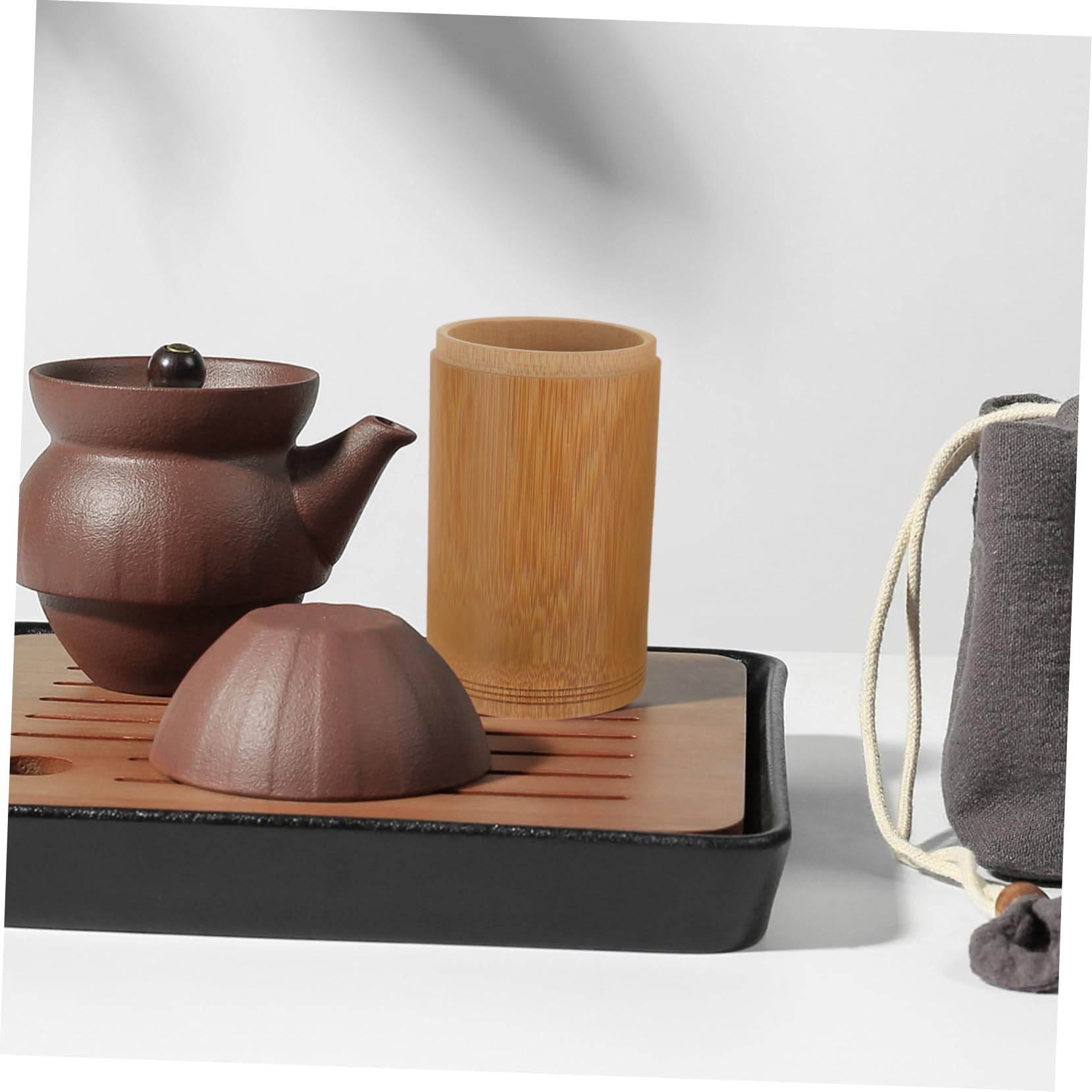 Amazon|HAKIDZEL 竹製茶筒 蓋付き密封茶瓶 竹の茶壺 茶葉保存瓶 Amazon|HAKIDZEL 竹製茶筒 蓋付き密封茶瓶 竹の茶壺 茶葉保存瓶